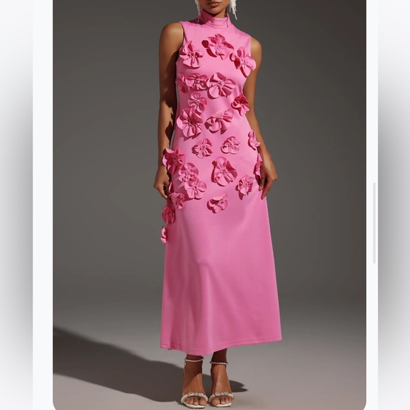Flowers maxi dress - Picture 1 of 8